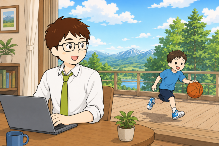 ブログで実現した家族とのライフスタイル