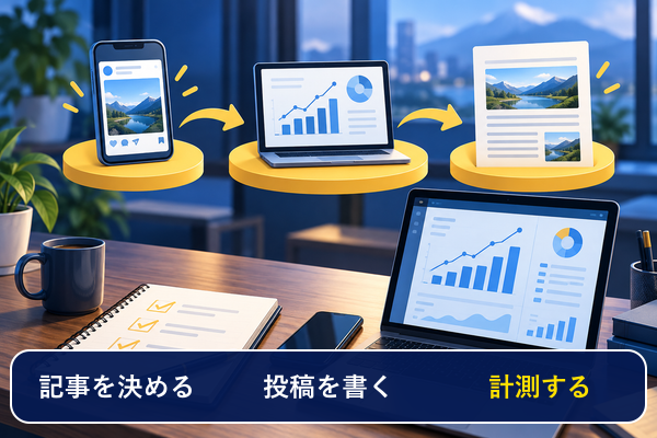 SNSからブログへの導線を作る3ステップ